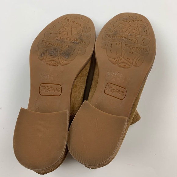 Korks Maldon Tan Suede Booties Sz 7.5 - Picture 9 of 10
